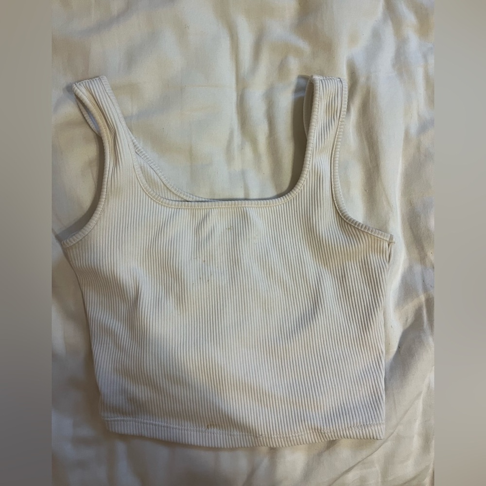White wild fable tank top (s)